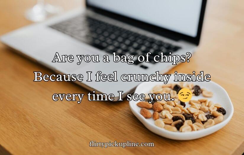 Best Snack Pick Up Lines