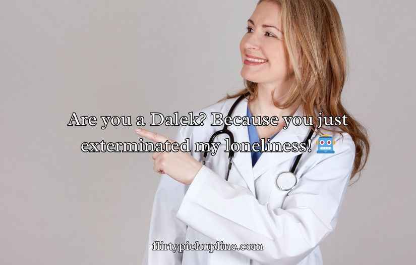 Doctor Who Pickup Lines