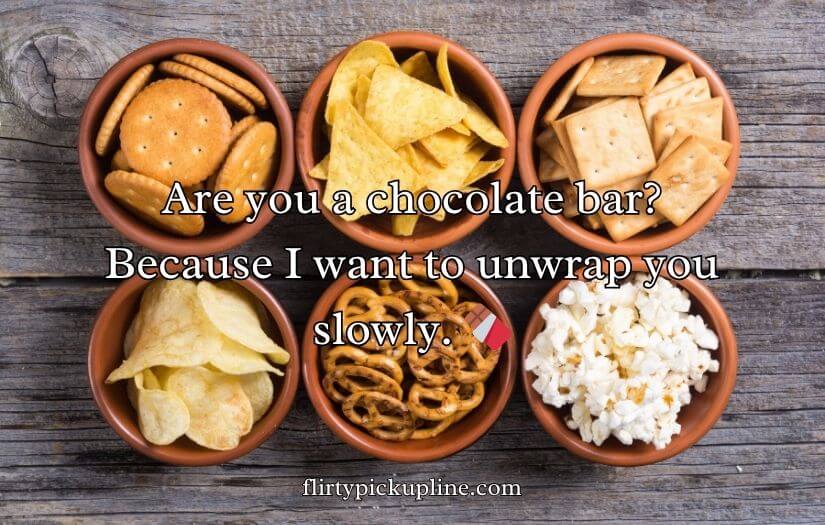 Best Snack Pick Up Lines