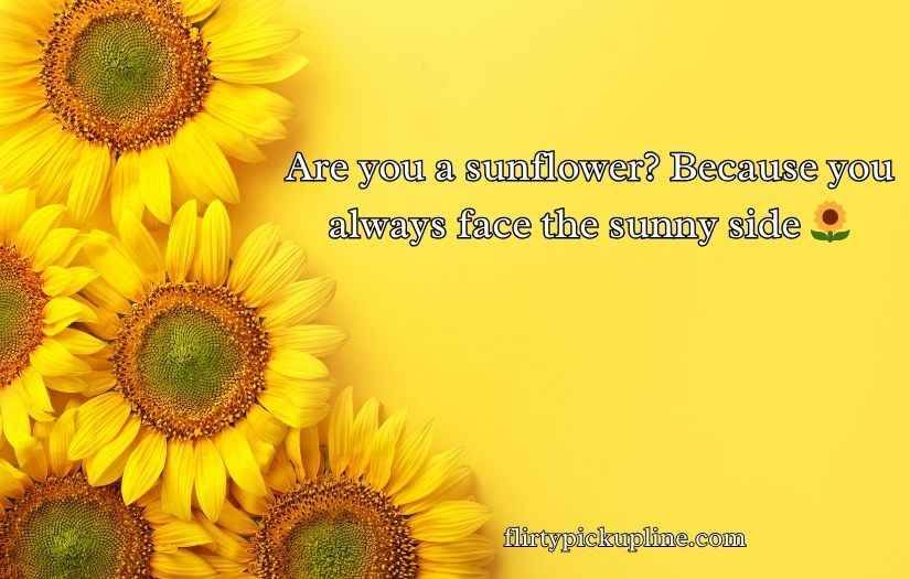 Flower Pick Up Lines