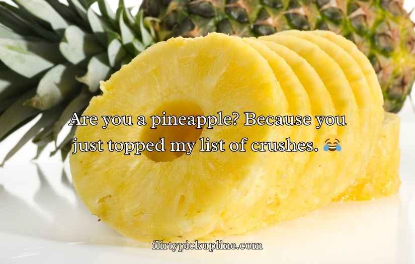 Pineapple Pick Up Lines