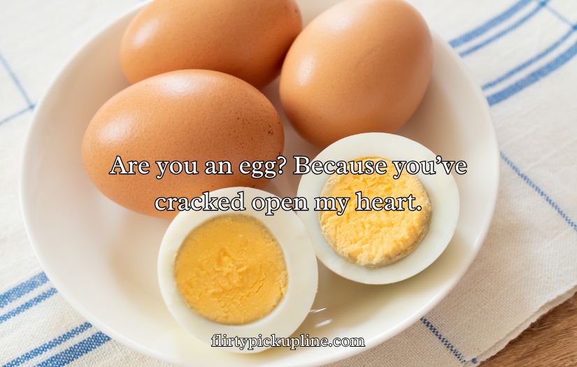 Egg Pick Up Lines
