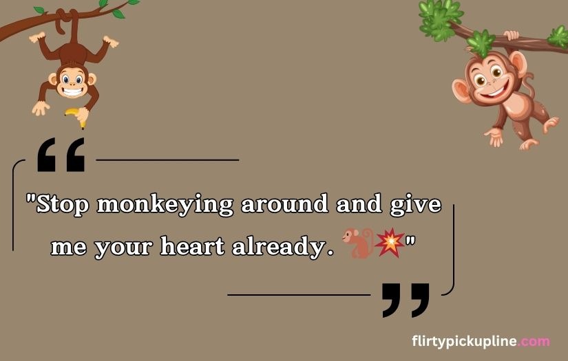 Rizz Monkey GIF Pick Up Lines