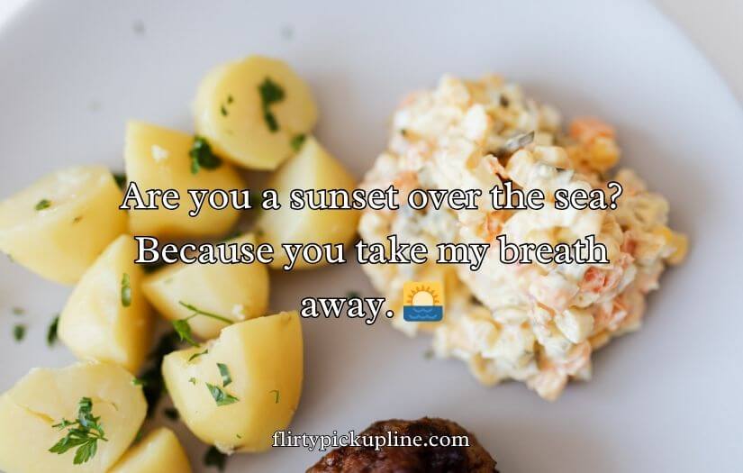 Scrumptious Food Pick-Up Lines