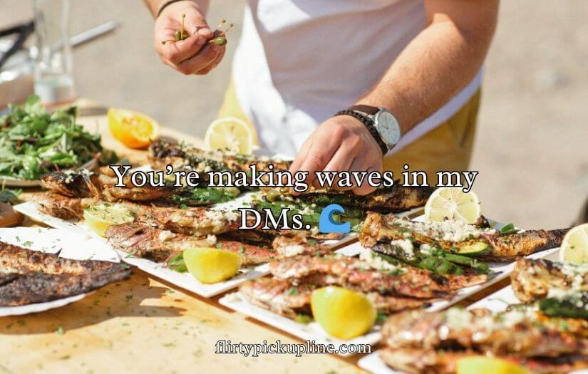 Scrumptious Food Pick-Up Lines