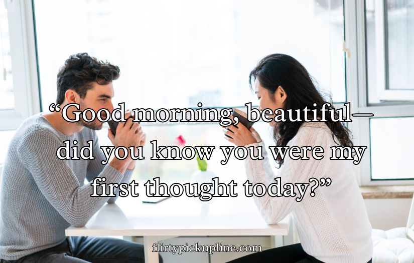 Best Morning Pick-Up Lines