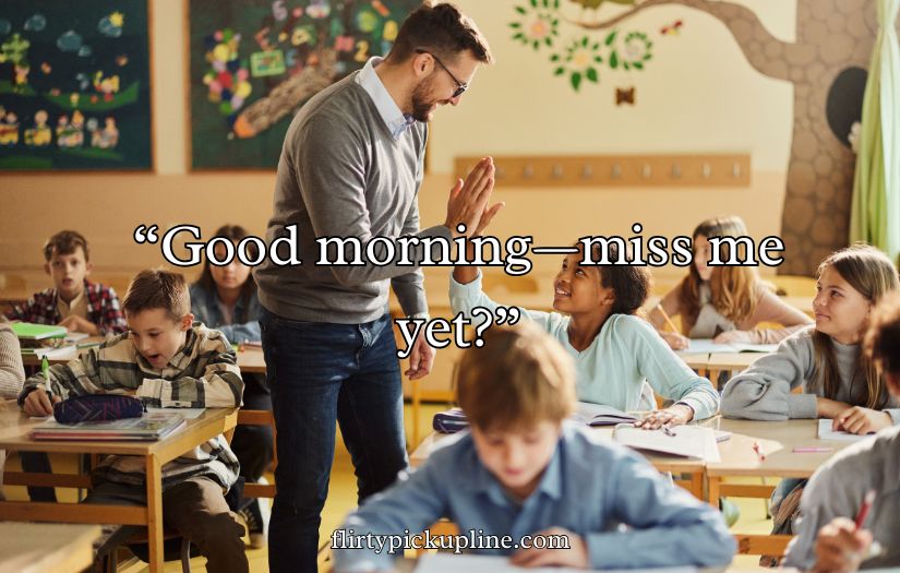 Best Morning Pick-Up Lines