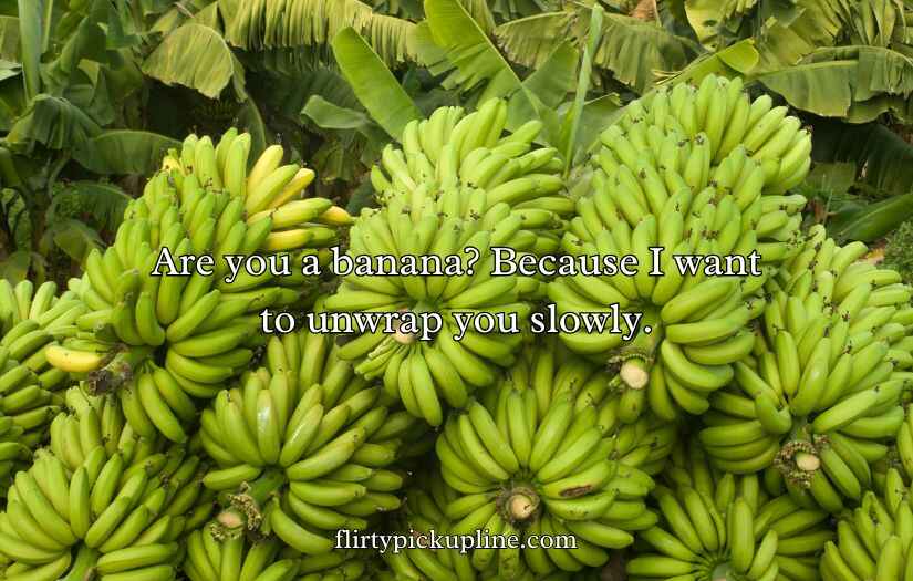 Banana Pick Up Lines