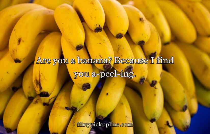 Banana Pick Up Lines