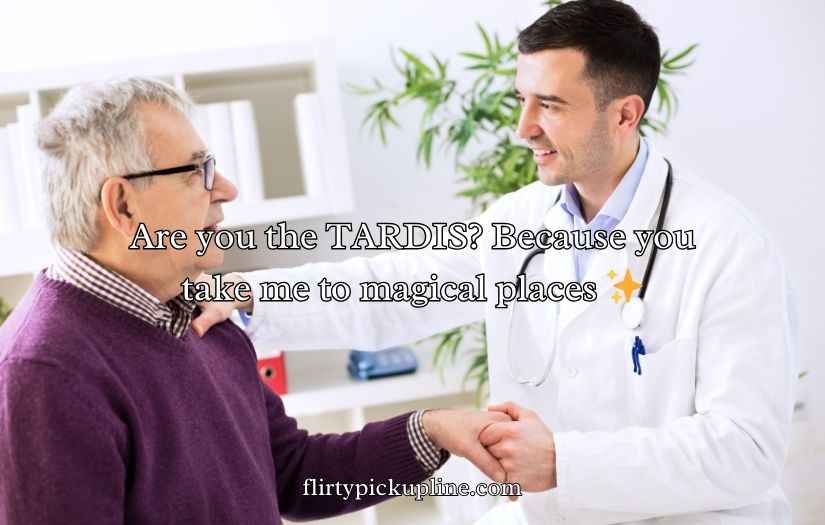 Doctor Who Pickup Lines