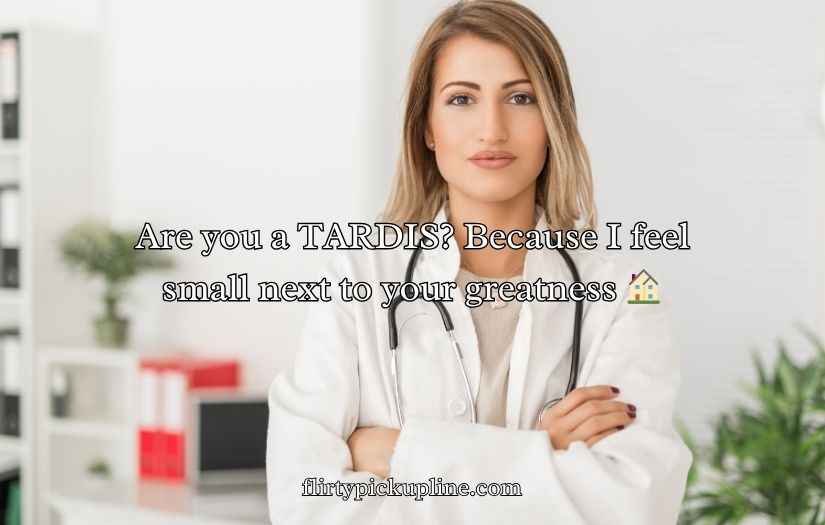 Doctor Who Pickup Lines