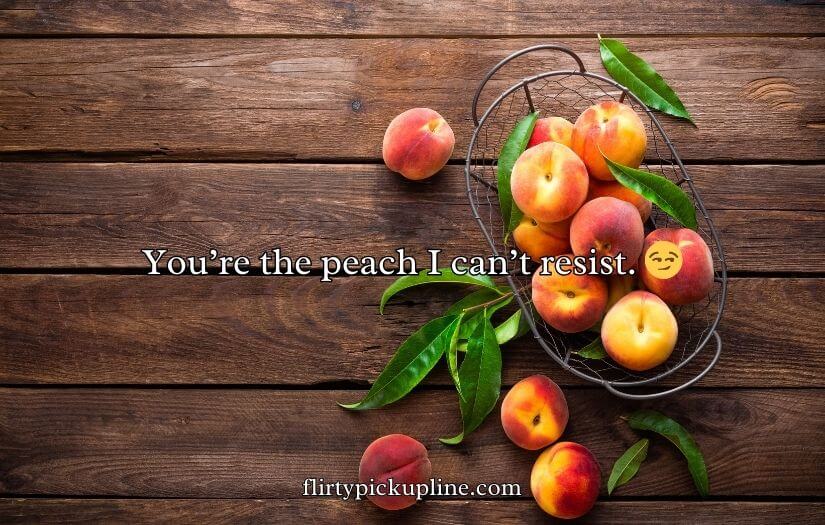 Funny Peach Puns