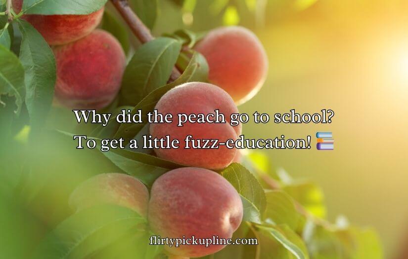 Funny Peach Puns