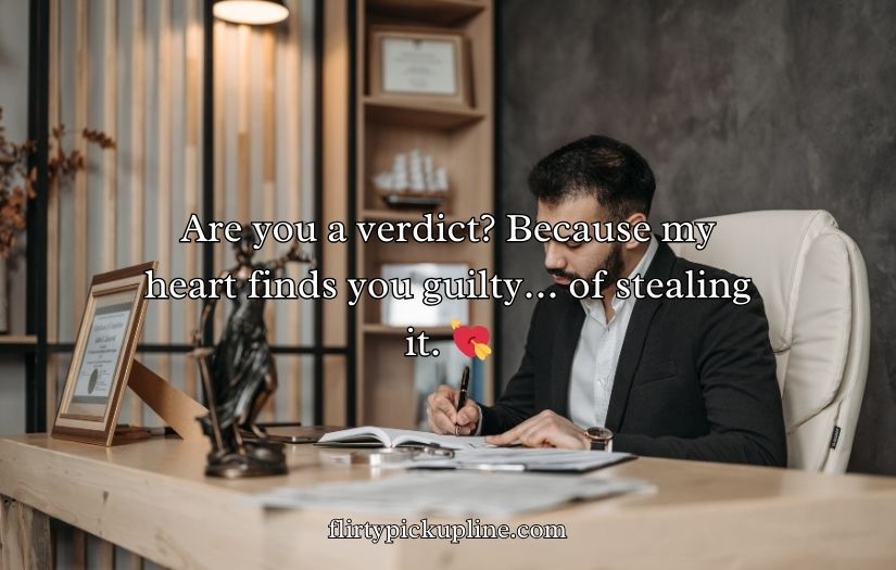 Lawyer Pick Up Lines