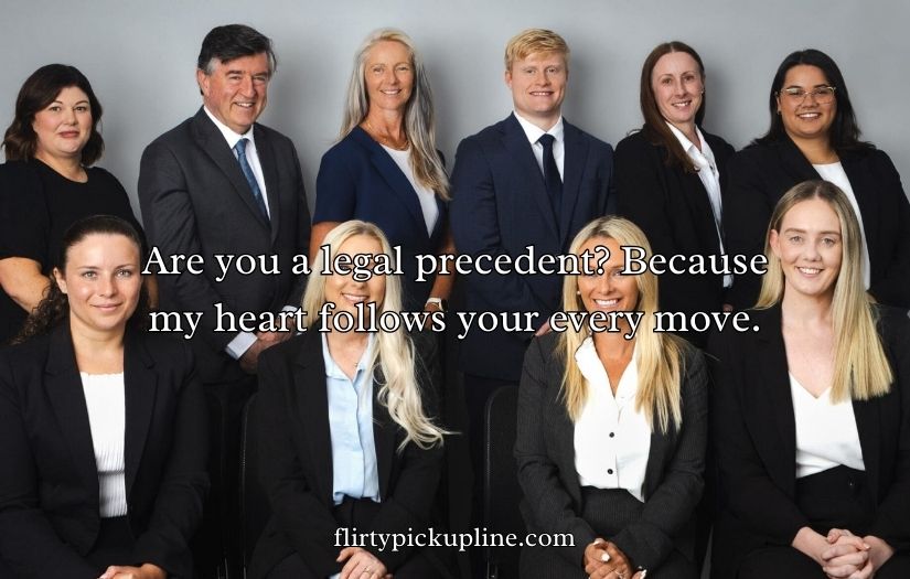 Lawyer Pick Up Lines