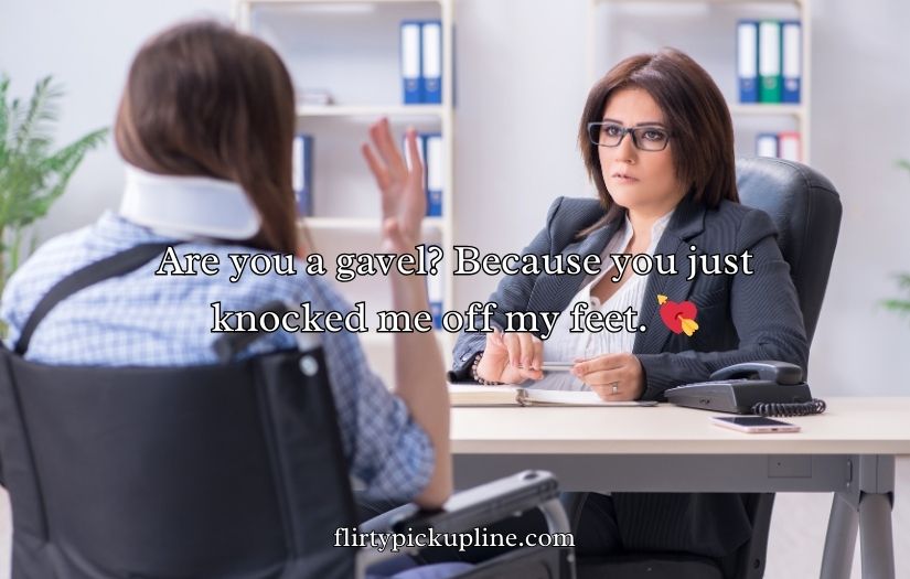 Lawyer Pick Up Lines