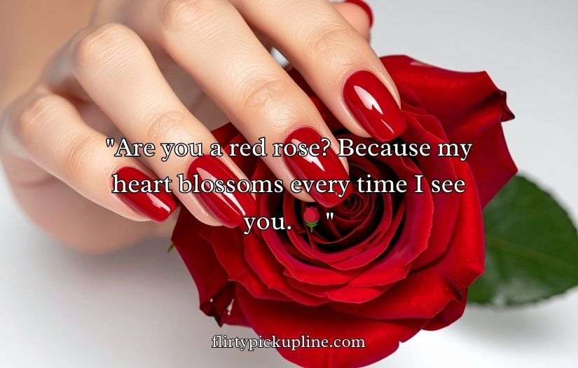 Red Roses Pick Up Lines