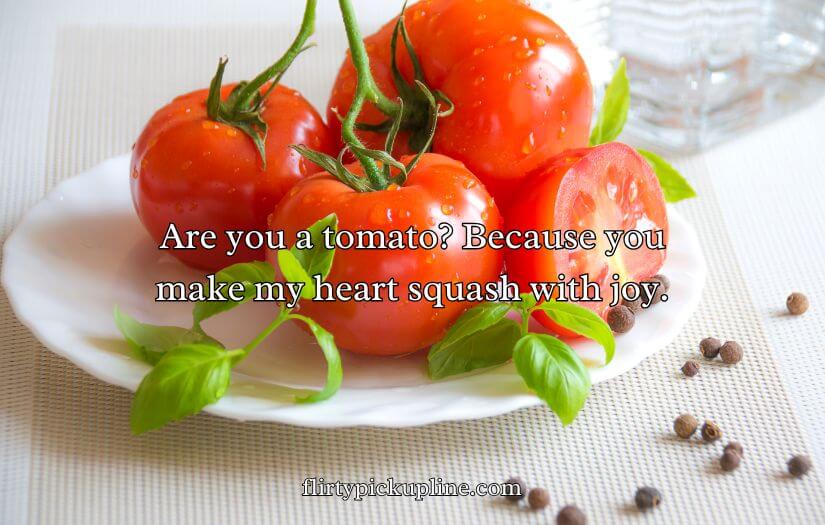 Tomato Pick Up Lines