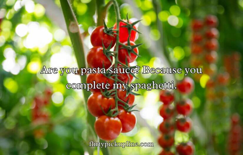 Tomato Pick Up Lines