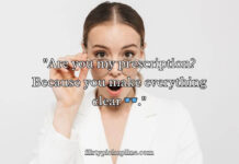 Best Glasses Pick Up Lines Best Glasses Pick Up Lines