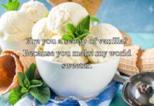 Sweet Ice Cream Pick-Up Lines Sweet Ice Cream Pick-Up Lines