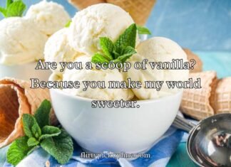 Sweet Ice Cream Pick-Up Lines Sweet Ice Cream Pick-Up Lines