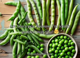 Pea Pickup Lines Pea Pickup Lines
