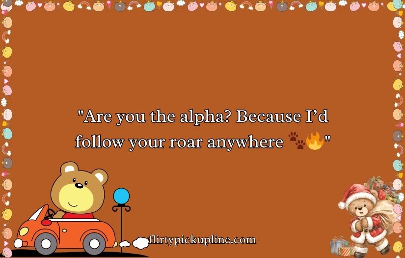 Irresistible Bear Rizz Lines