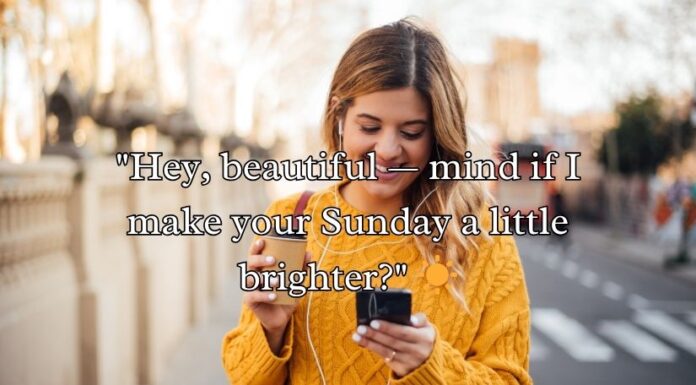 Sunday Pickup Lines Sunday Pickup Lines