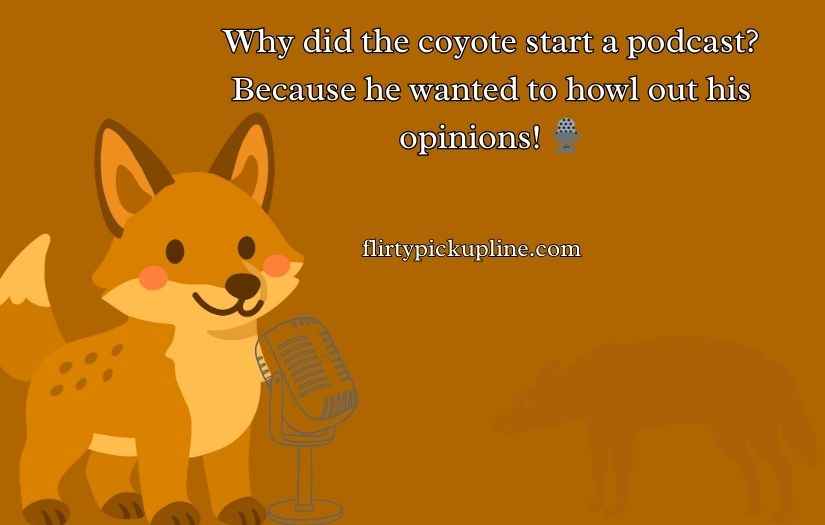 Funny Coyote Puns & Jokes One Liner