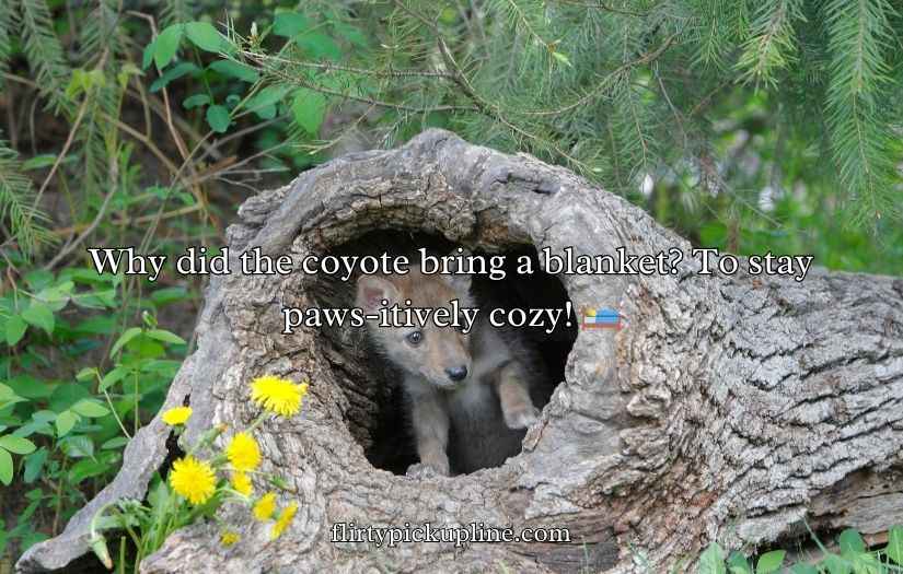 Funny Coyote Puns & Jokes One Liner