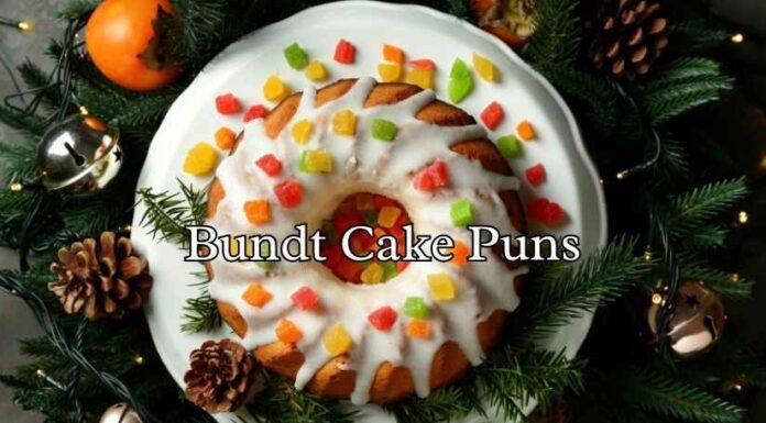 Bundt Cake Puns Bundt Cake Puns