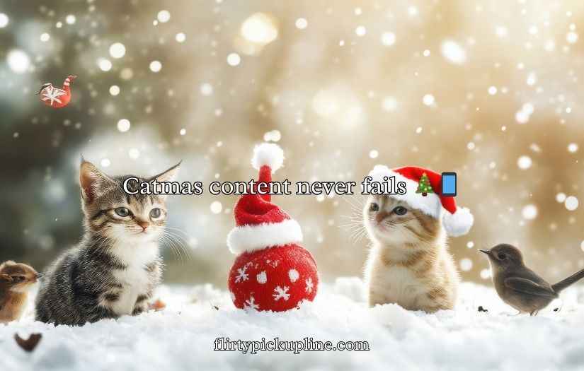Christmas Cat Puns