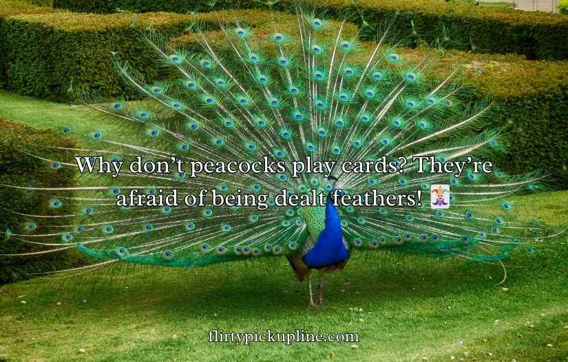 Peacock Puns
