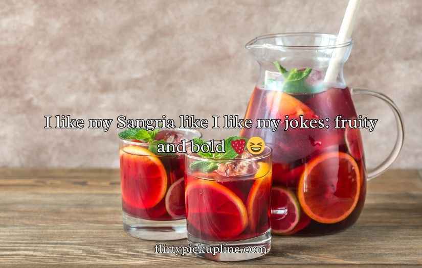 Sangria Puns