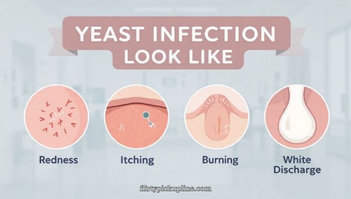 Yeast Infection Look Like