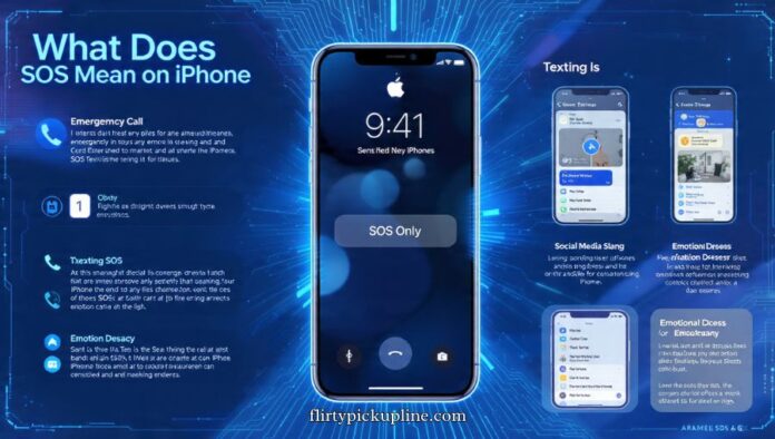 SOS Mean on iPhone