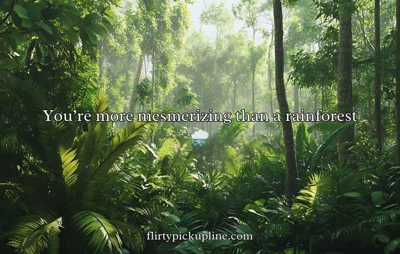 Forestry Pick Up Lines