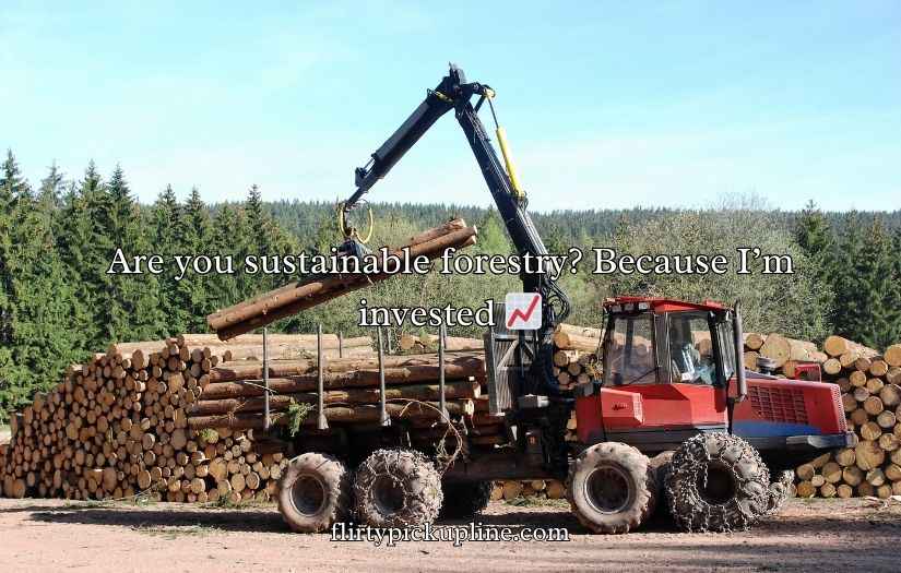 Forestry Pick Up Lines