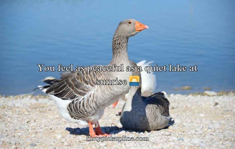 Goose Pickup Lines