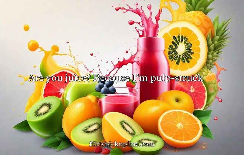 Juice Pick Up Lines