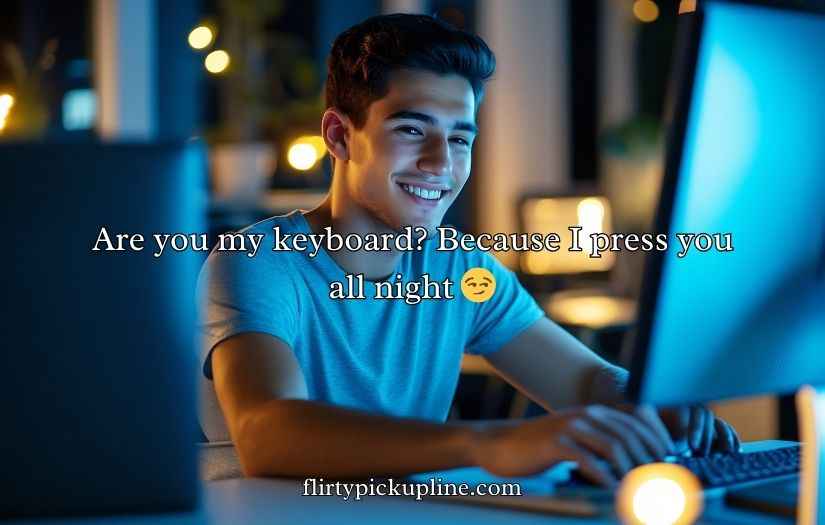 Keyboard Pickup Lines