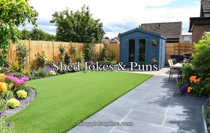 Shed Jokes & Puns
