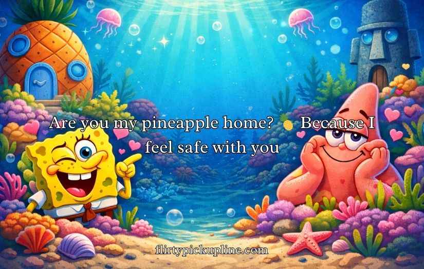 SpongeBob Pick Up Lines
