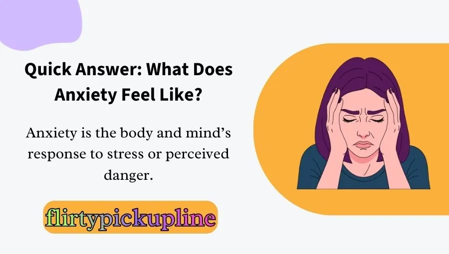 What Does Anxiety Feel Like