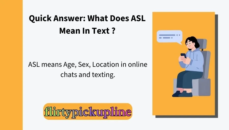 What Does ASL Mean In Text