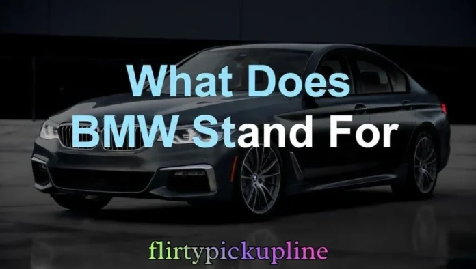 What Does BMW Stand For