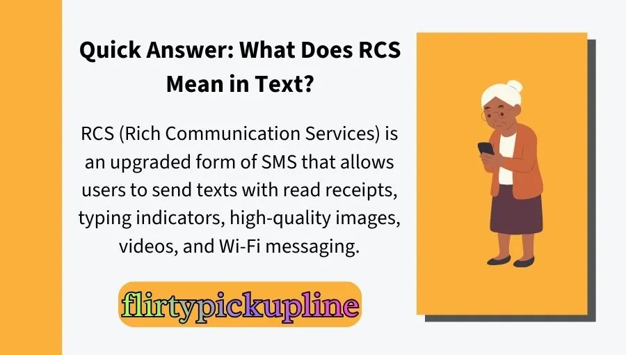 What Does RCS Mean in Text
