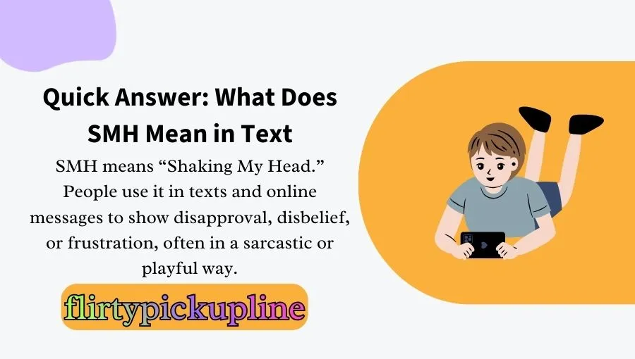 What Does SMH Mean in Text