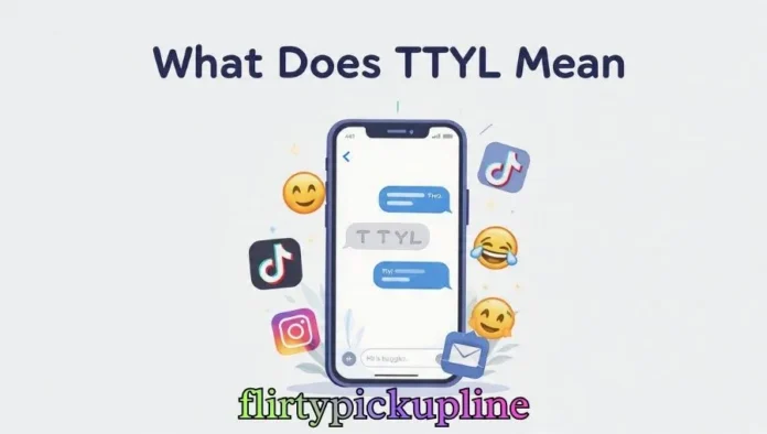 What Does TTYL Mean